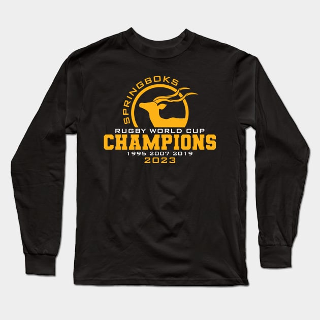 Springboks Long Sleeve T-Shirt by Nagorniak